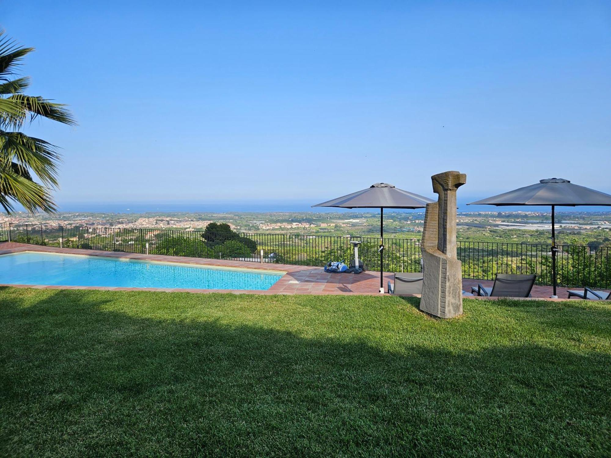 Open Land Holiday House Villa Fiumefreddo di Sicilia Luaran gambar