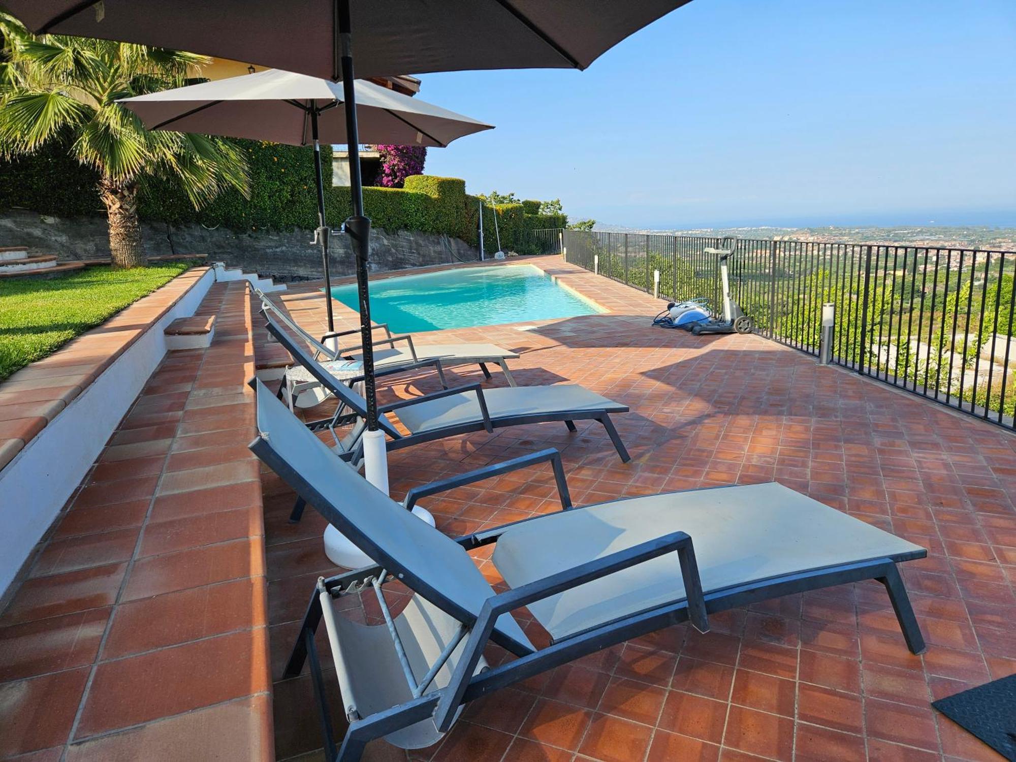 Open Land Holiday House Villa Fiumefreddo di Sicilia Luaran gambar