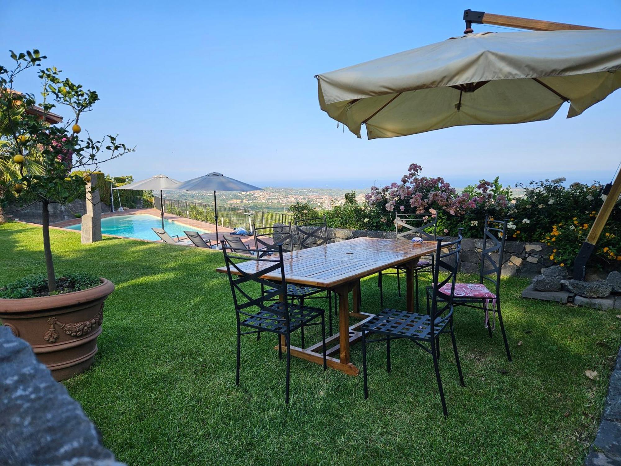 Open Land Holiday House Villa Fiumefreddo di Sicilia Luaran gambar